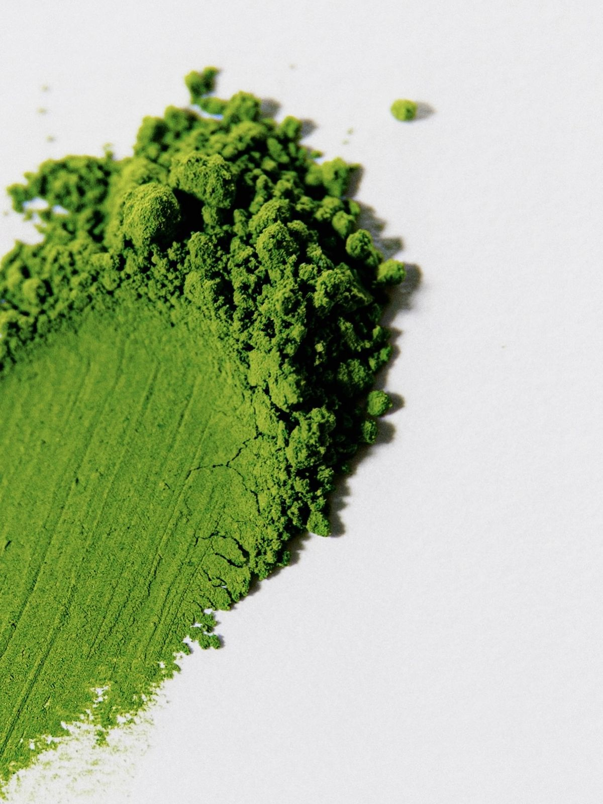 Matcha Neutral Latte matcha powder texture close-up
